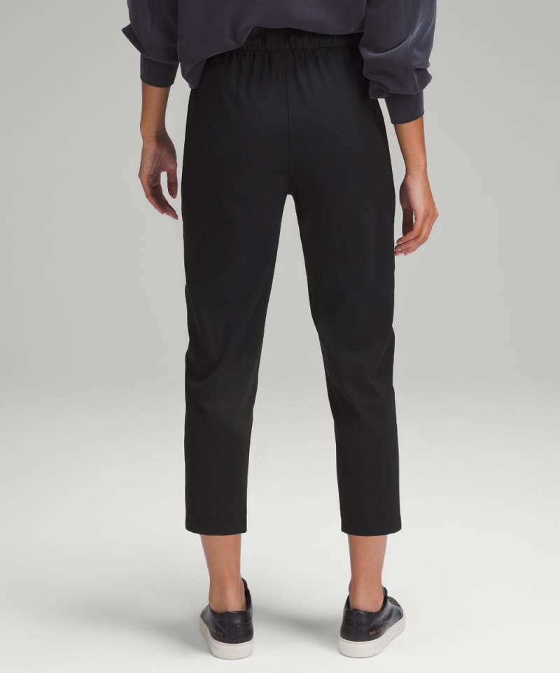Lululemon Stretch High-Rise Cropped Pant 23" Black Online Outlet Sale
