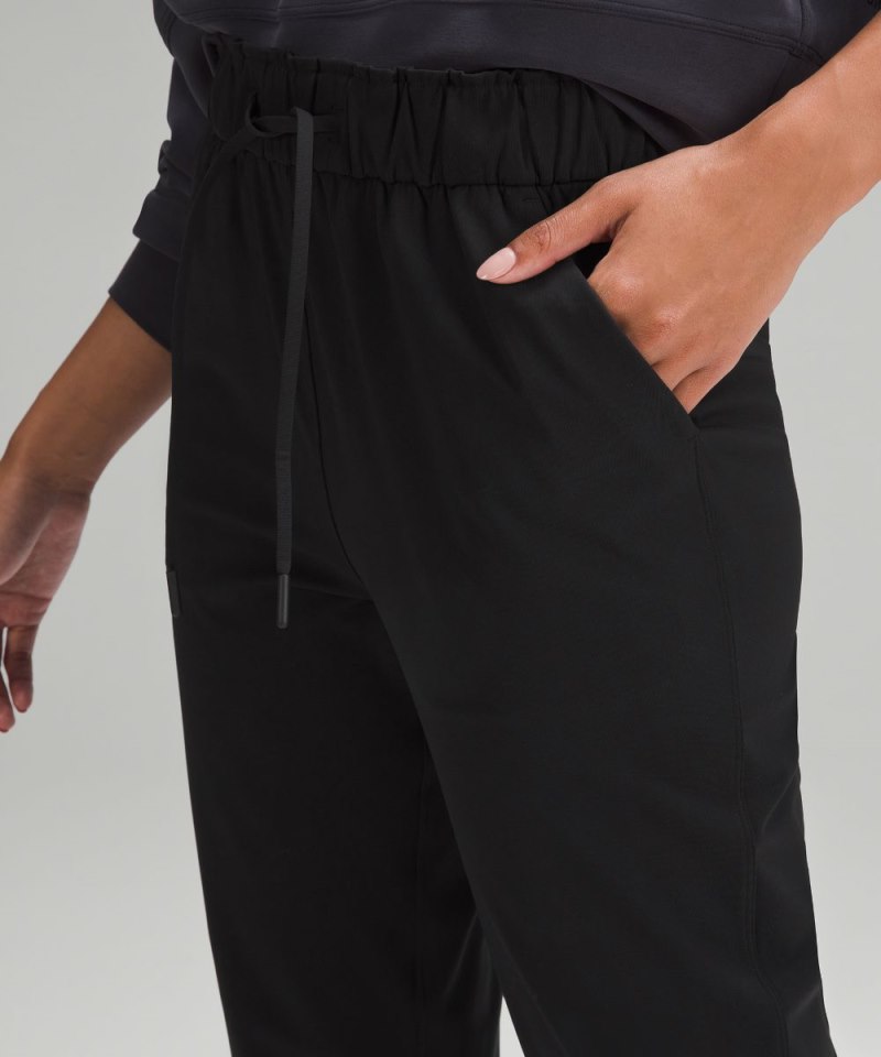 Lululemon Stretch High-Rise Cropped Pant 23" Black Online Outlet Sale