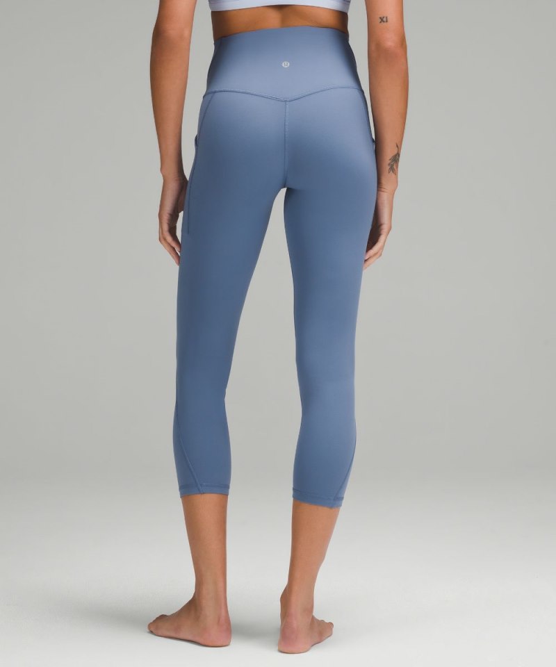 Lululemon lululemon Align™ High-Rise Crop with Pockets 23" Oasis Blue Online Outlet Sale