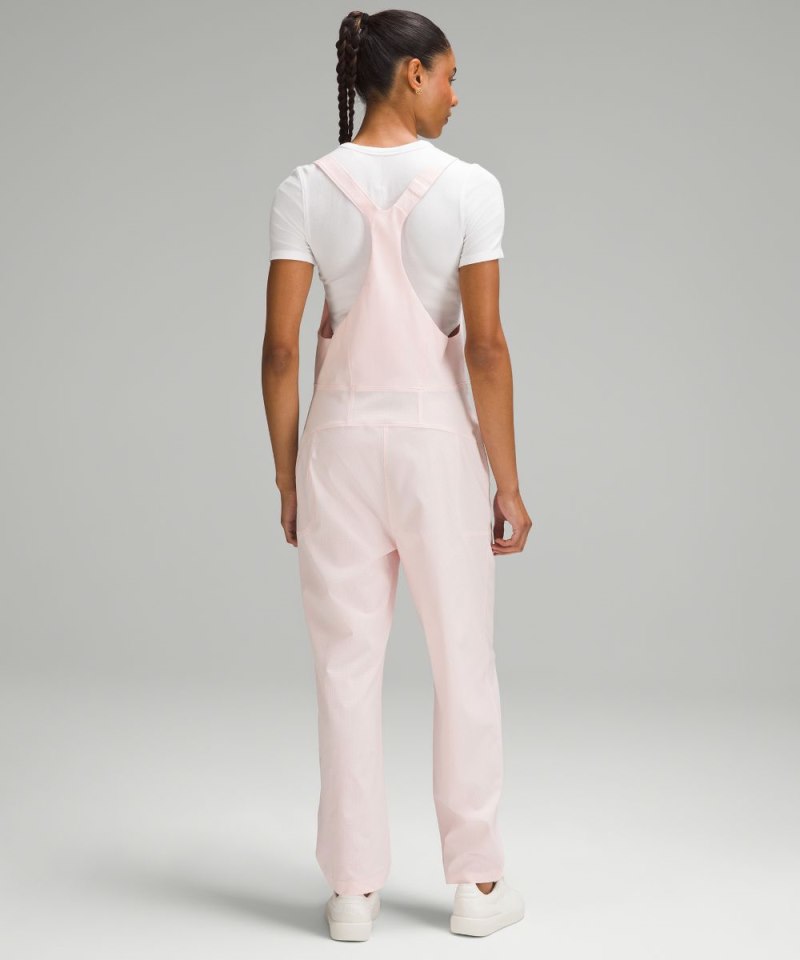 Lululemon WovenAir Overalls Strawberry Milkshake Online Outlet Sale