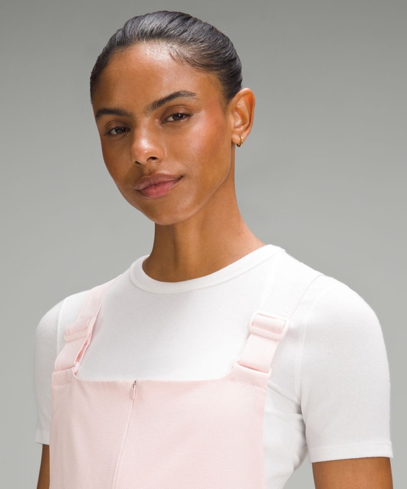 Lululemon WovenAir Overalls Strawberry Milkshake Online Outlet Sale