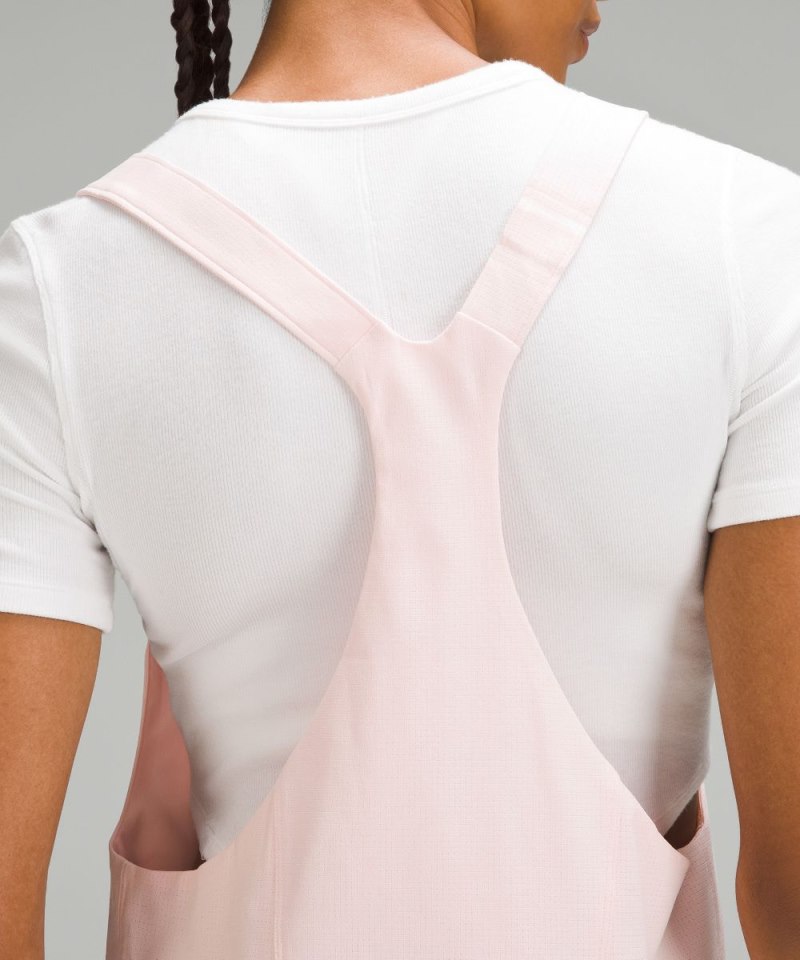 Lululemon WovenAir Overalls Strawberry Milkshake Online Outlet Sale