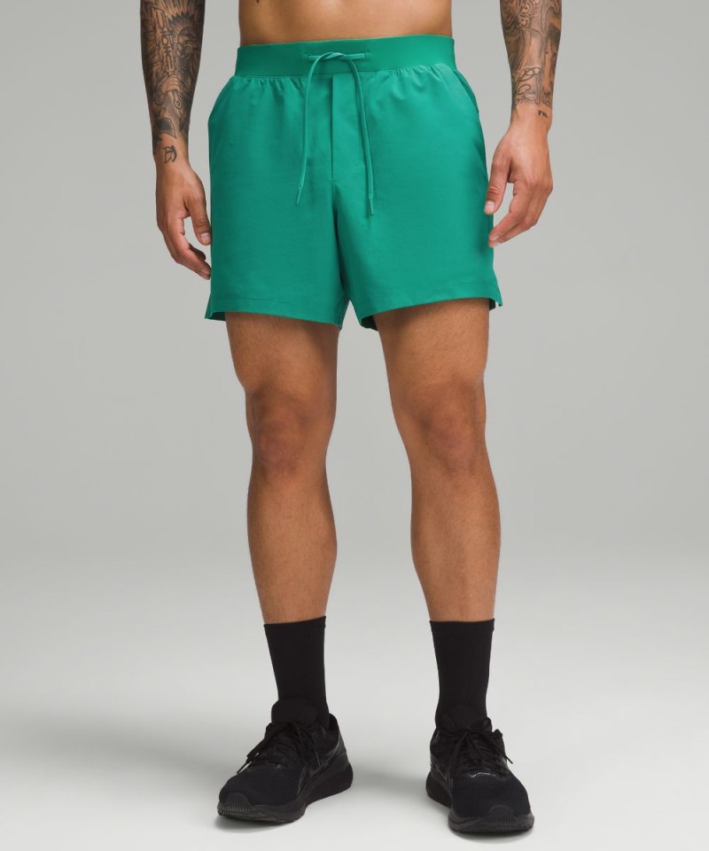 Lululemon Zeroed In Linerless Short 5" Cascadia Green Online Outlet Sale