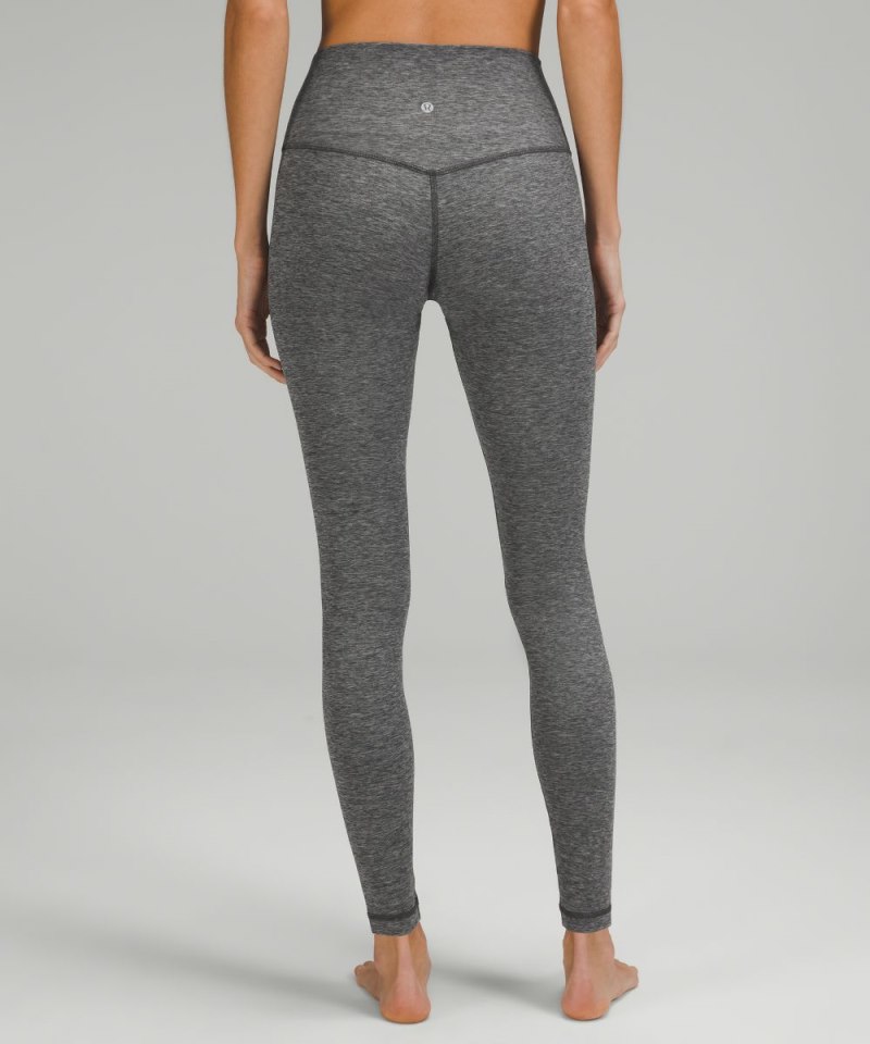 Lululemon lululemon Align™ High-Rise Pant 28" Heathered Graphite Grey Online Outlet Sale