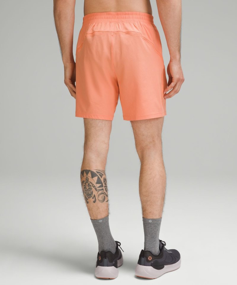 Lululemon Pace Breaker Linerless Short 7" Coral Kiss Online Outlet Sale