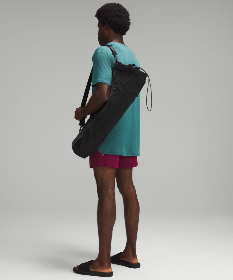 Lululemon Adjustable Yoga Mat Bag Black Online Outlet Sale