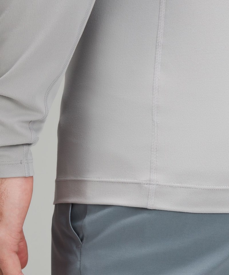 Lululemon Mockneck Golf Long-Sleeve Baselayer Silver Drop Online Outlet Sale