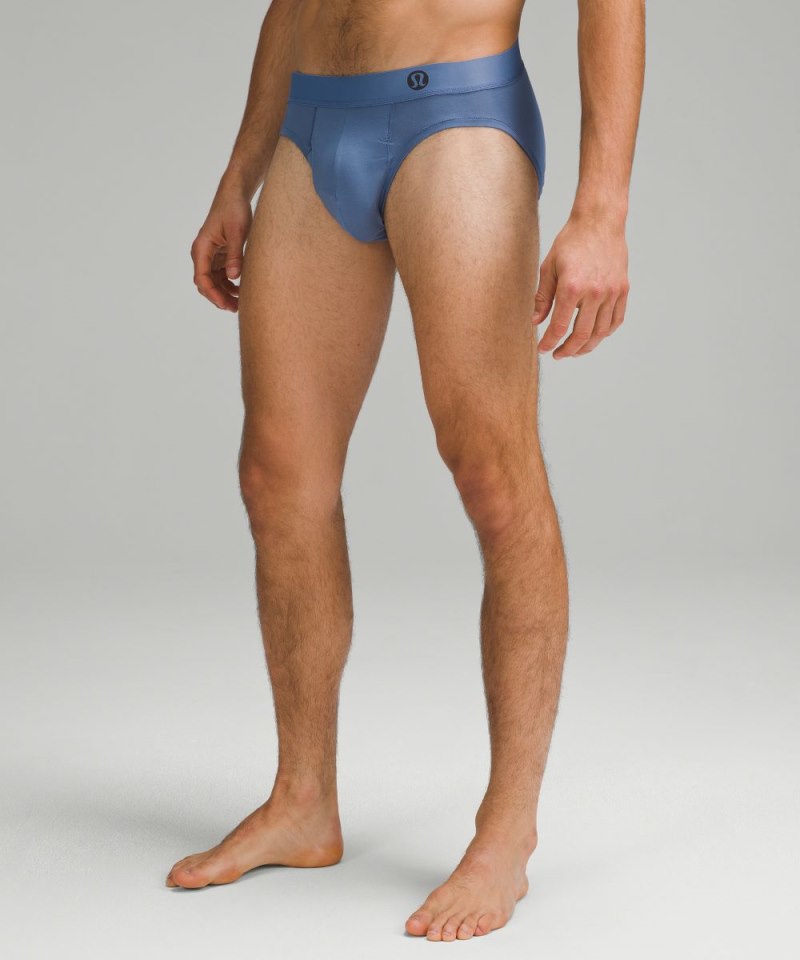 Lululemon Always In Motion Brief with Fly Oasis Blue Online Outlet Sale