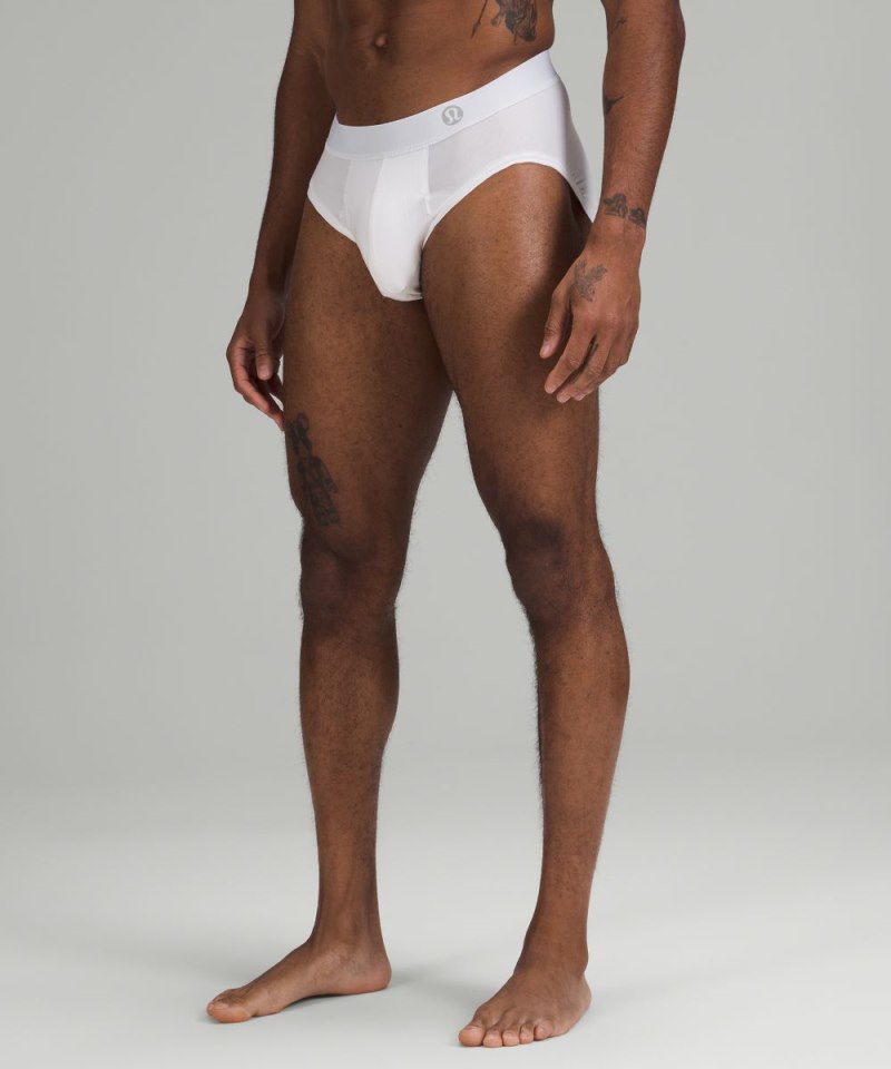 Lululemon Always In Motion Brief with Fly White Online Outlet Sale