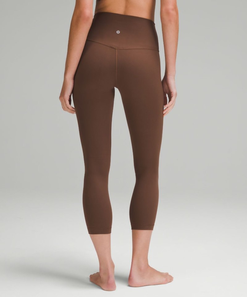 Lululemon lululemon Align™ High-Rise Crop 23" Java (not available) Online Outlet Sale
