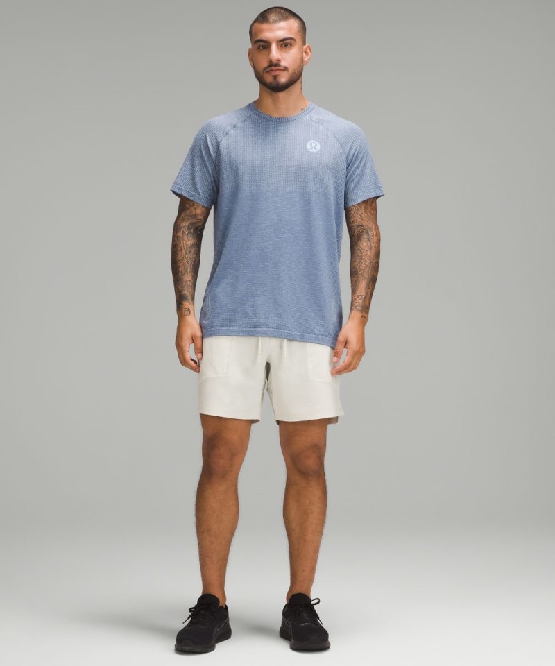 Lululemon License to Train Linerless Short 7" Bone Online Outlet Sale