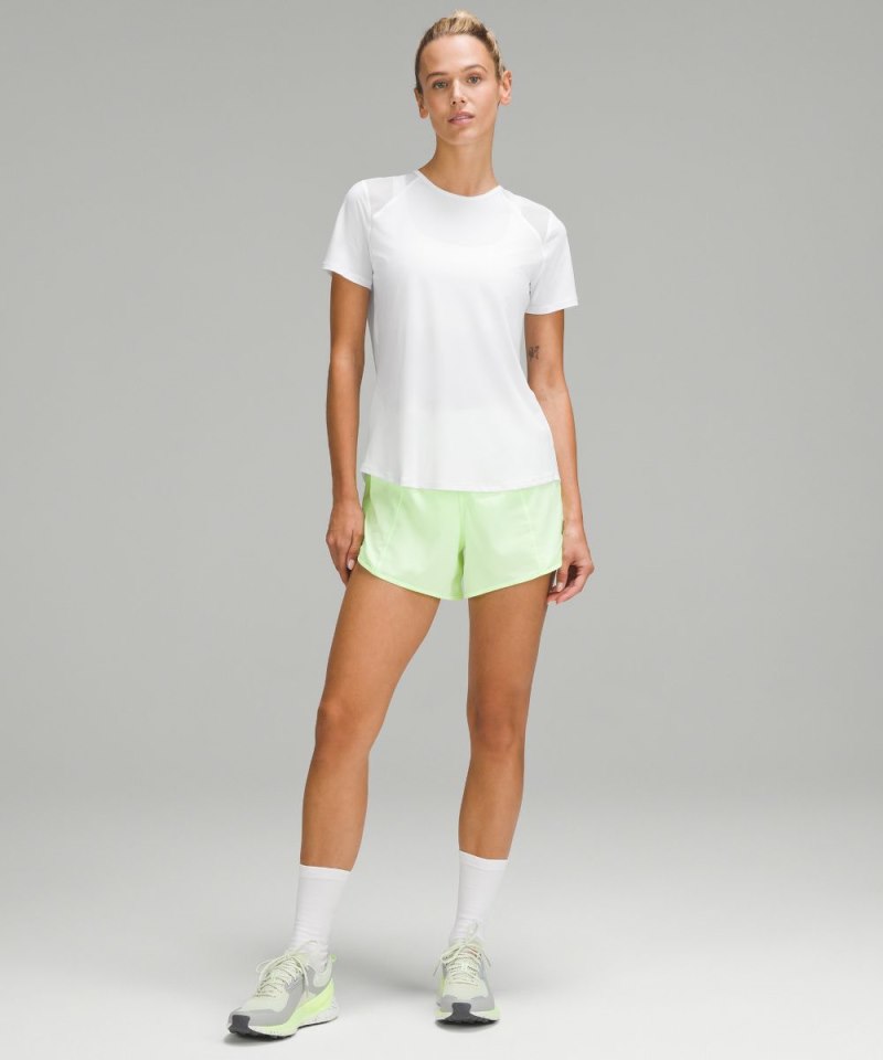 Lululemon Sculpt Short-Sleeve Shirt White Online Outlet Sale