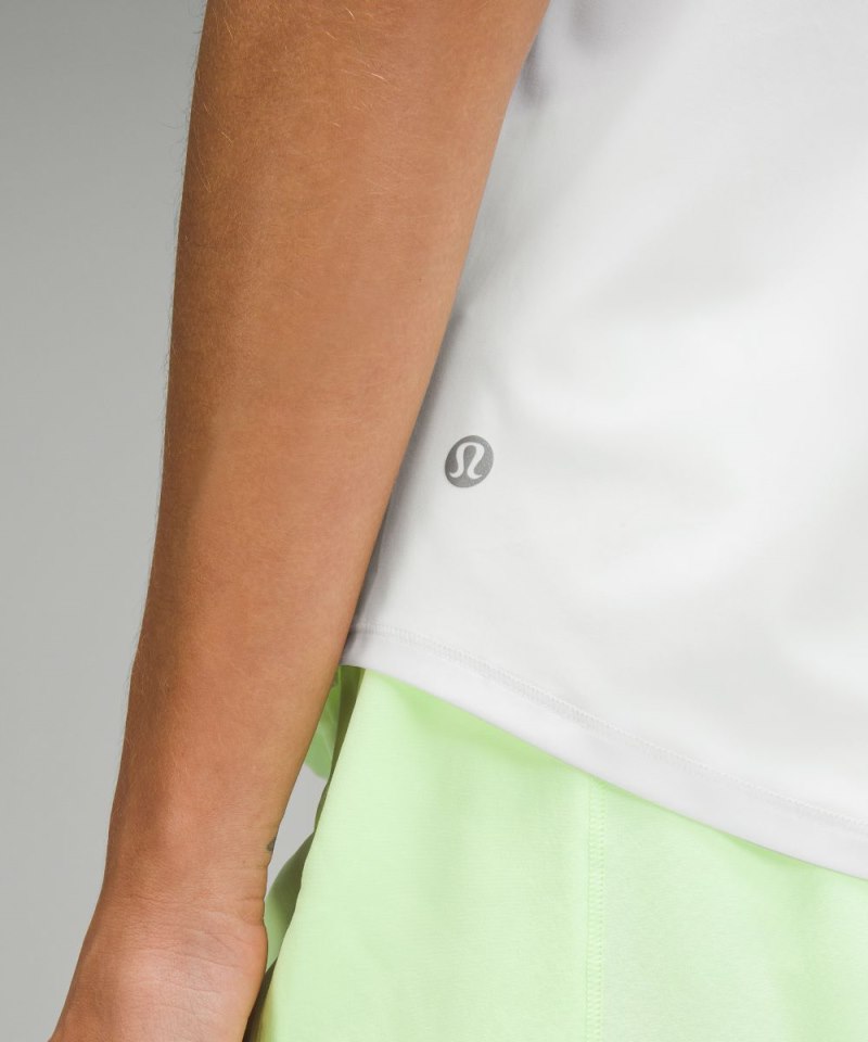Lululemon Sculpt Short-Sleeve Shirt White Online Outlet Sale