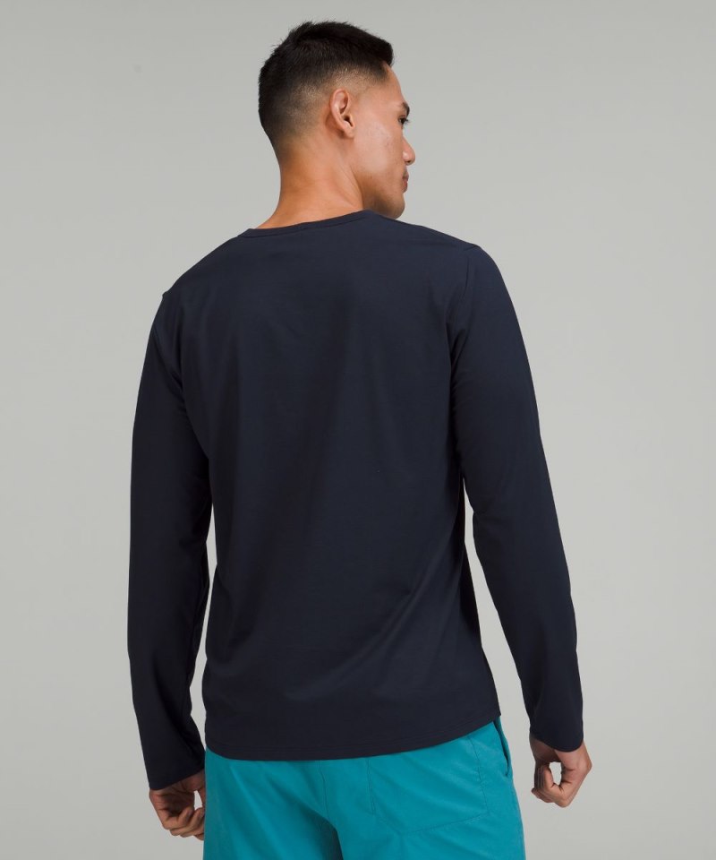 Lululemon lululemon Fundamental Long-Sleeve Shirt Nautical Navy Online Outlet Sale