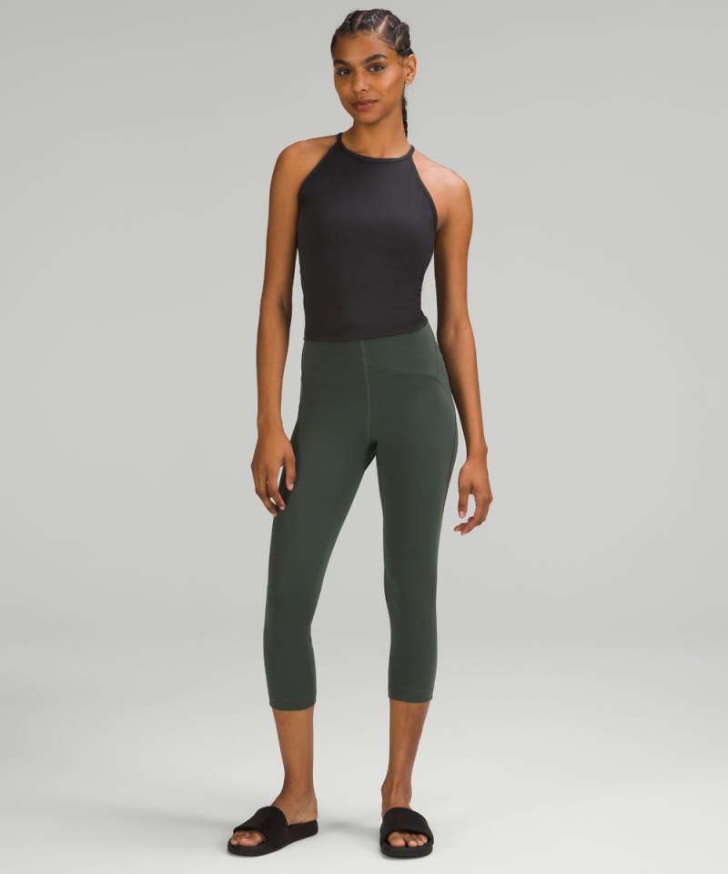 Lululemon Lightweight High-Neck Yoga Tank Top Black Online Outlet Sale