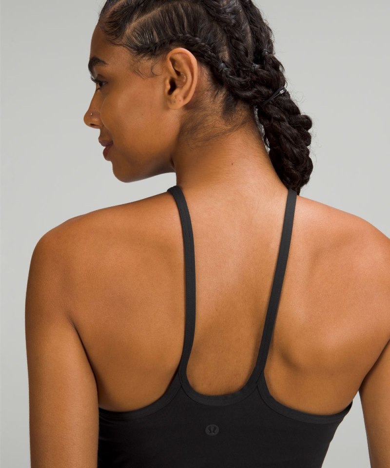 Lululemon Lightweight High-Neck Yoga Tank Top Black Online Outlet Sale