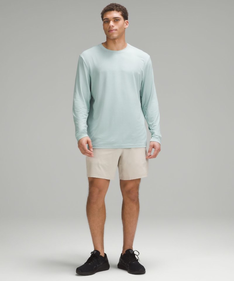 Lululemon License to Train Relaxed-Fit Long-Sleeve Shirt Frosted Jade Online Outlet Sale