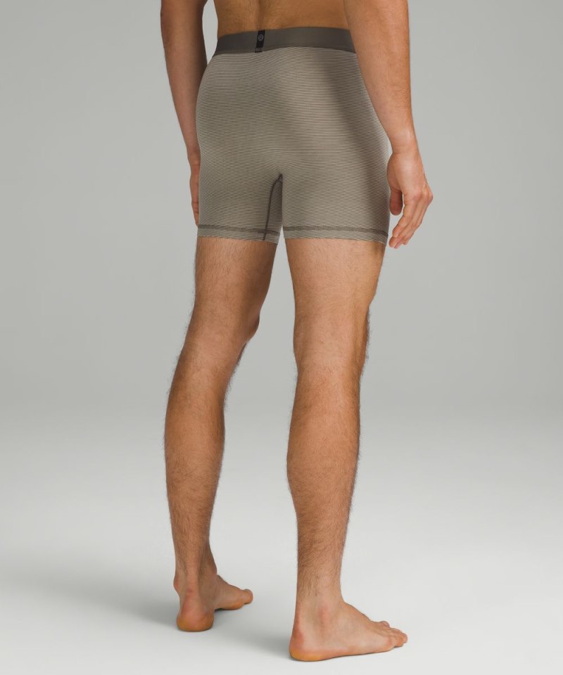 Lululemon Always In Motion Boxer 5" *3 Pack Jumie Stripe Nimbus Rover / Jumie Stripe Print Raw Linen Rover / Dark Olive Online Outlet Sale