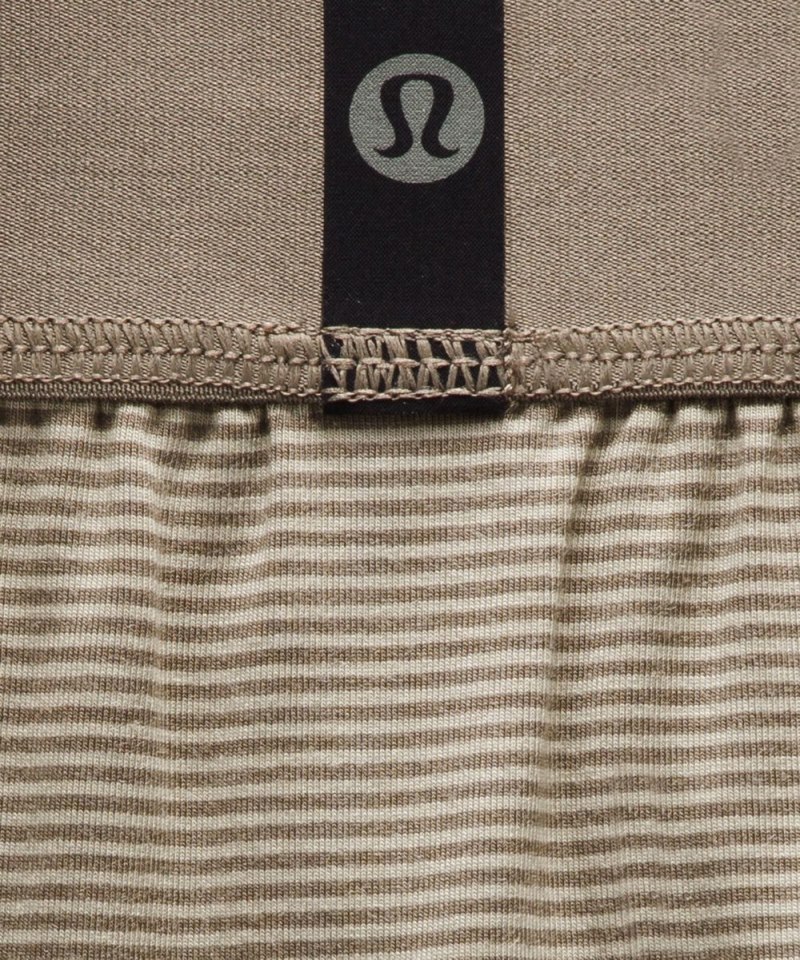 Lululemon Always In Motion Boxer 5" *3 Pack Jumie Stripe Nimbus Rover / Jumie Stripe Print Raw Linen Rover / Dark Olive Online Outlet Sale
