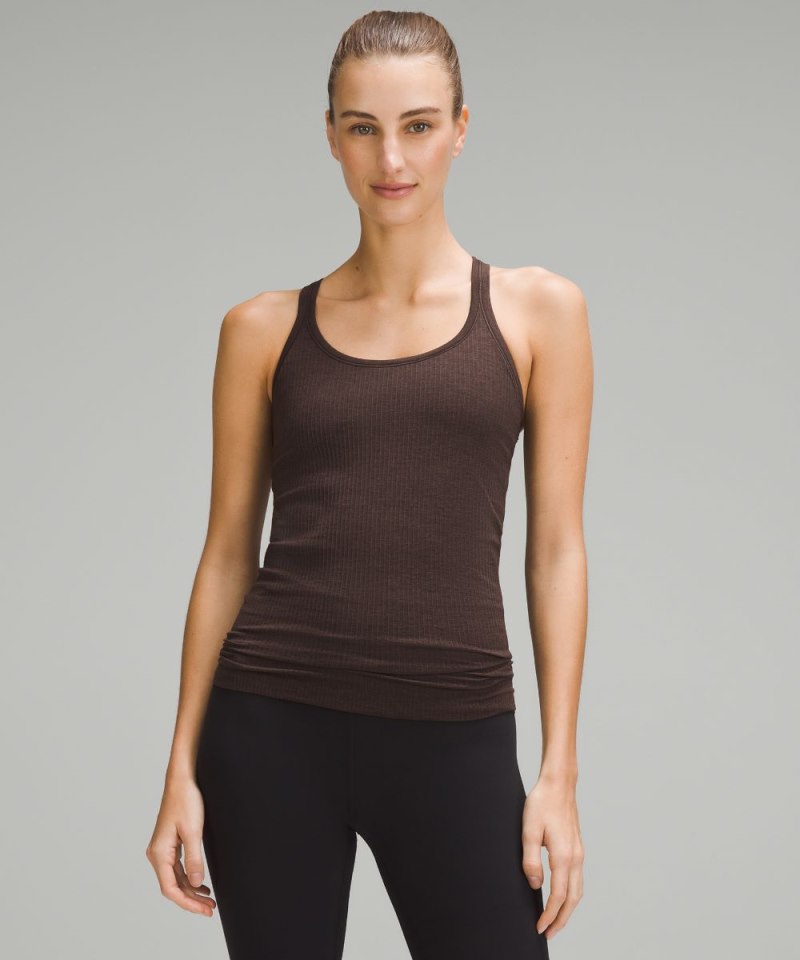 Lululemon Ebb to Street Tank Top *Light Support, B / C Cup Espresso (not available) Online Outlet Sale