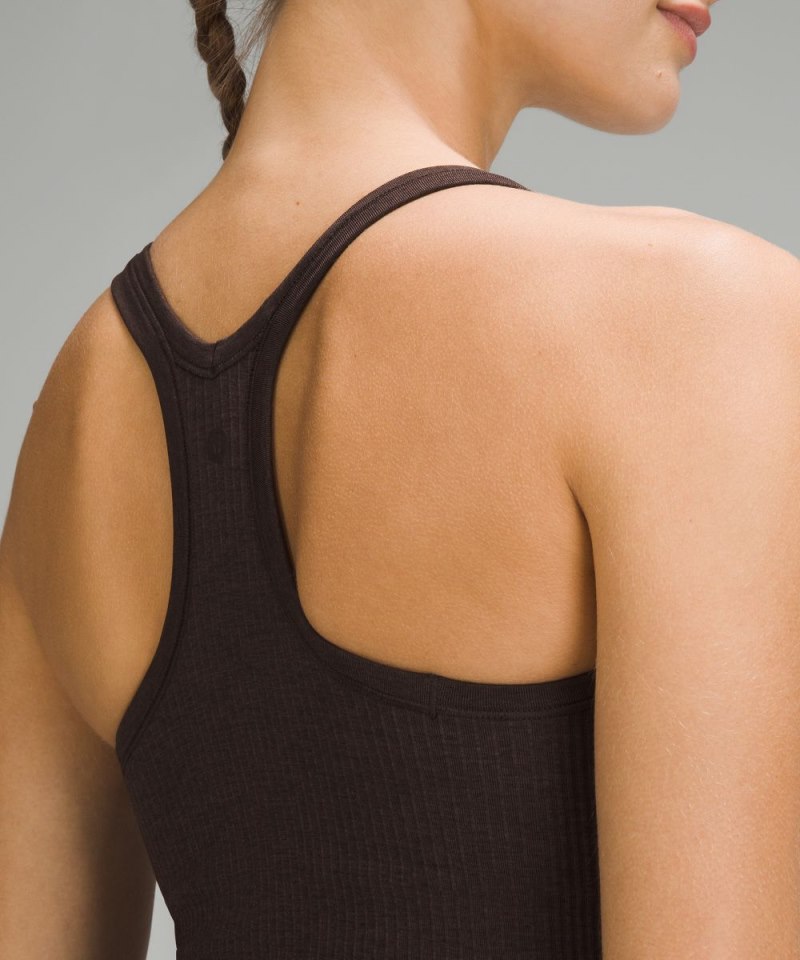 Lululemon Ebb to Street Tank Top *Light Support, B / C Cup Espresso (not available) Online Outlet Sale