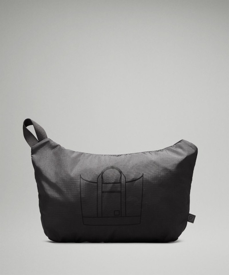Lululemon Packable Tote Bag 32L Traverse Grey / Lichen Lime / Black Online Outlet Sale