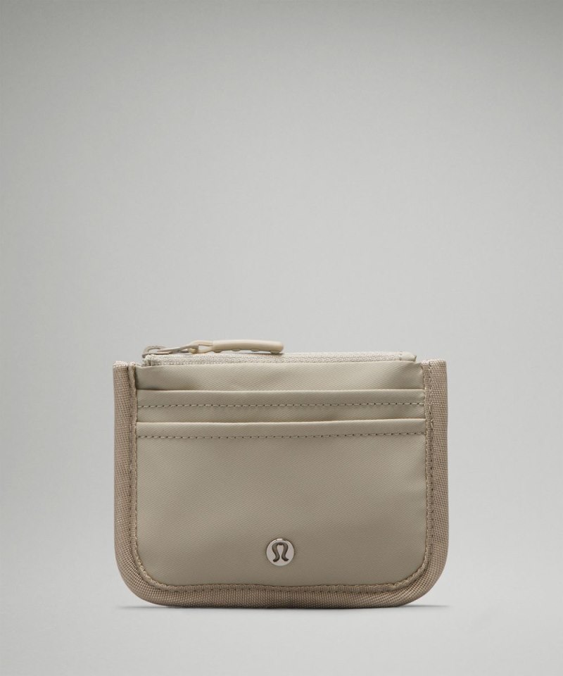 Lululemon True Identity Card Case Raw Linen Online Outlet Sale