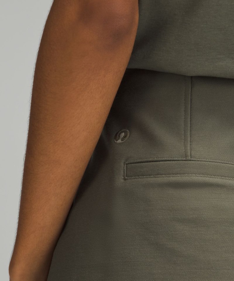 Lululemon Utilitech Relaxed-Fit High-Rise Short 3.5" Army Green Online Outlet Sale
