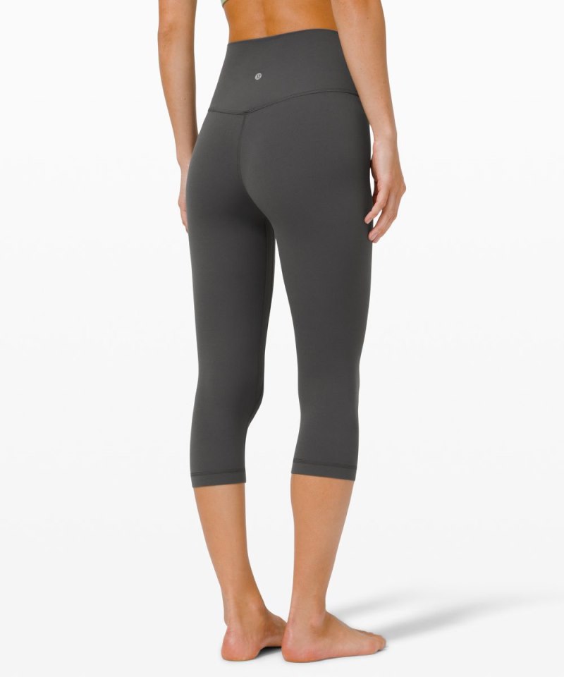 Lululemon lululemon Align™ High-Rise Crop 17" Graphite Grey Online Outlet Sale