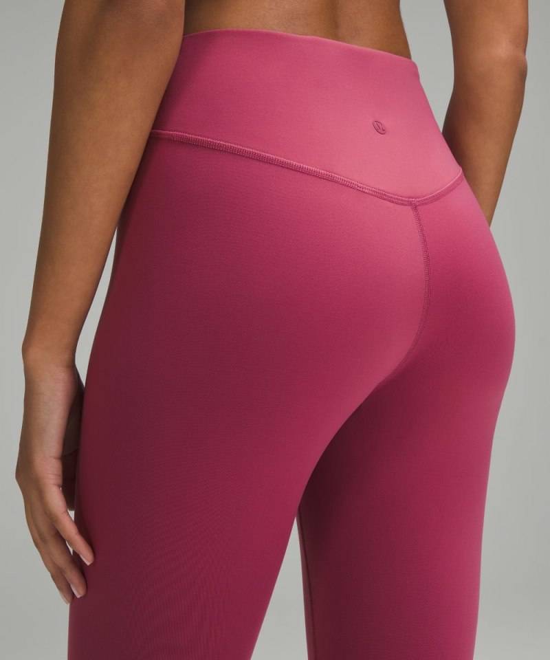Lululemon Wunder Under SmoothCover High-Rise Tight 25" Washed Mauve Online Outlet Sale