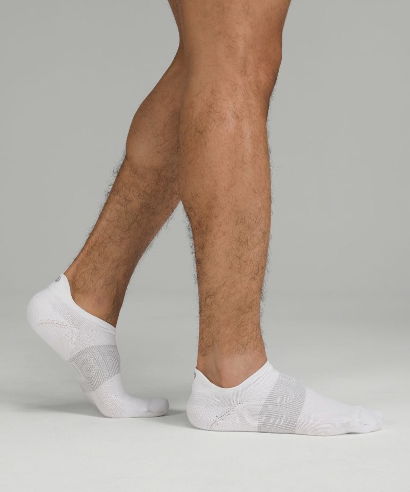 Lululemon Men's Power Stride Tab Socks *5 Pack White Online Outlet Sale