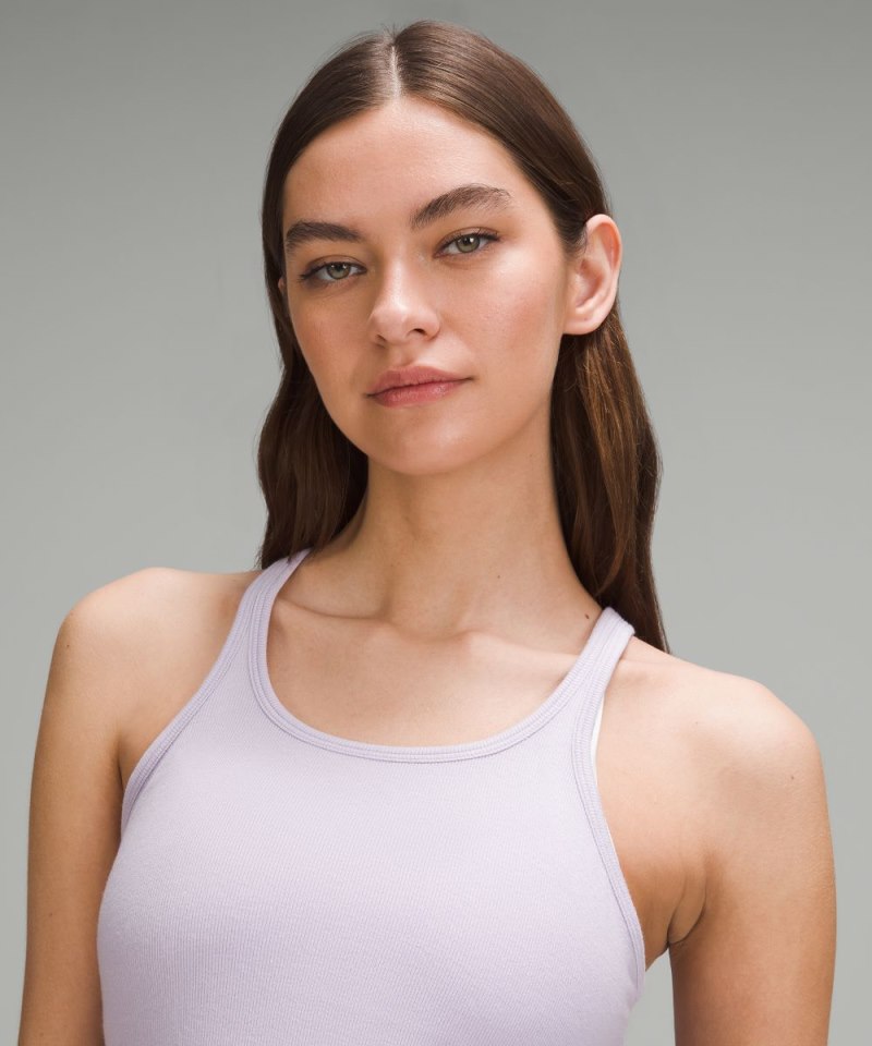 Lululemon Hold Tight Thin Strap Racerback Tank Top Lilac Ether Online Outlet Sale