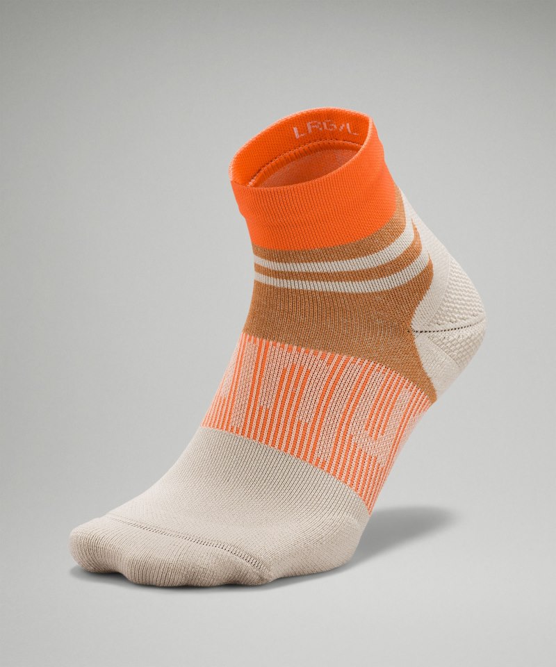 Lululemon Men's Power Stride Ankle Sock *Multi-Colour Raw Linen Online Outlet Sale