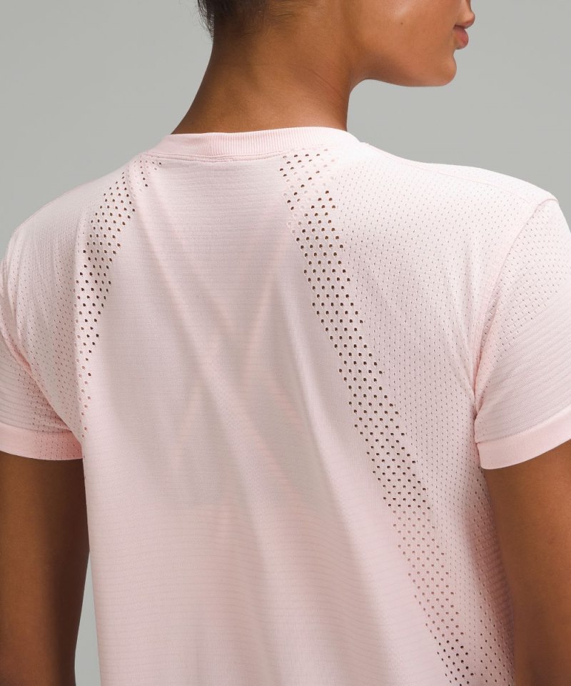 Lululemon Train to Be Short-Sleeve Shirt Strawberry Milkshake / Strawberry Milkshake (not available) Online Outlet Sale