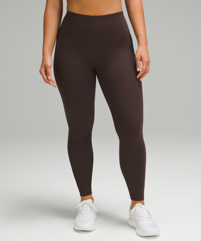 Lululemon Wunder Train Contour Fit High-Rise Tight 25" Espresso (not available) Online Outlet Sale