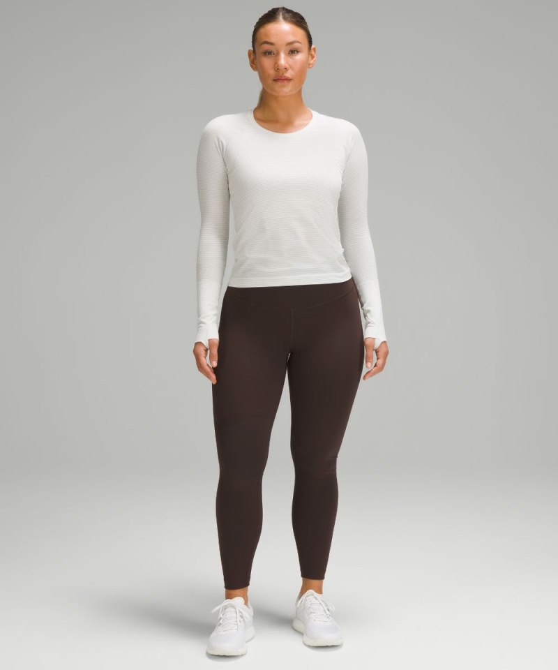 Lululemon Wunder Train Contour Fit High-Rise Tight 25" Espresso (not available) Online Outlet Sale