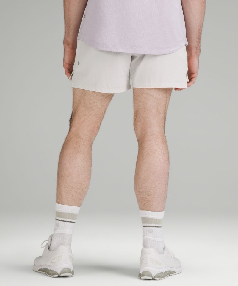 Lululemon License to Train Linerless Short 5" Light Vapor Online Outlet Sale