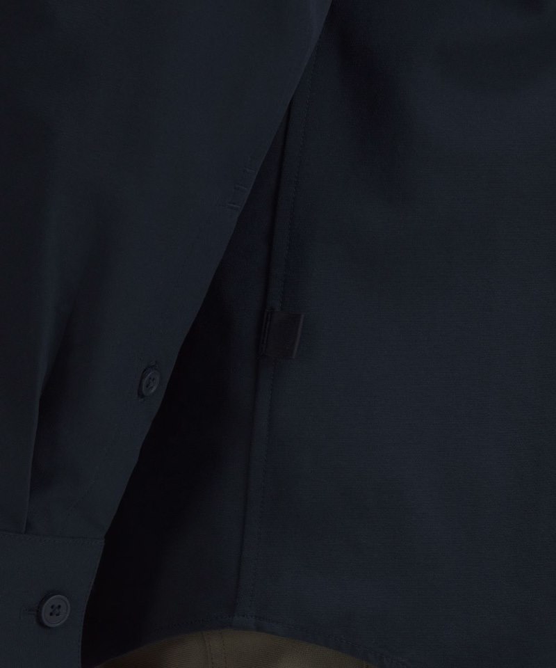 Lululemon New Venture Classic-Fit Long-Sleeve Shirt True Navy Online Outlet Sale