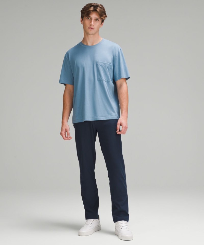 Lululemon ABC Classic-Fit 5 Pocket Pant 32"L *Warpstreme True Navy Online Outlet Sale