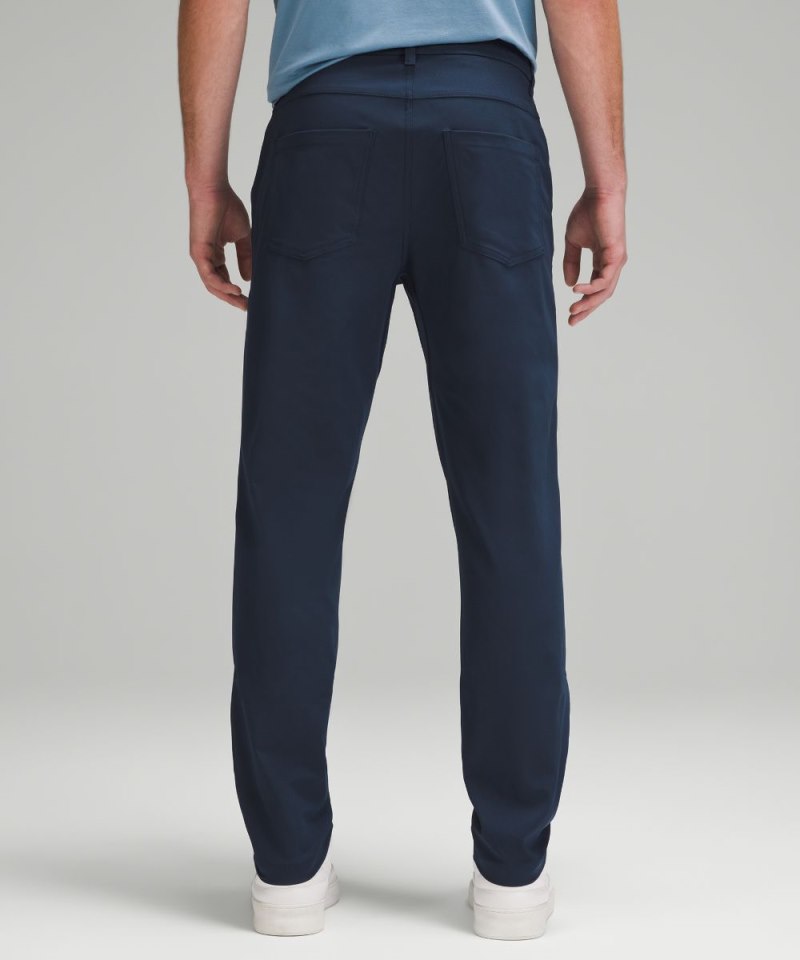 Lululemon ABC Classic-Fit 5 Pocket Pant 32"L *Warpstreme True Navy Online Outlet Sale