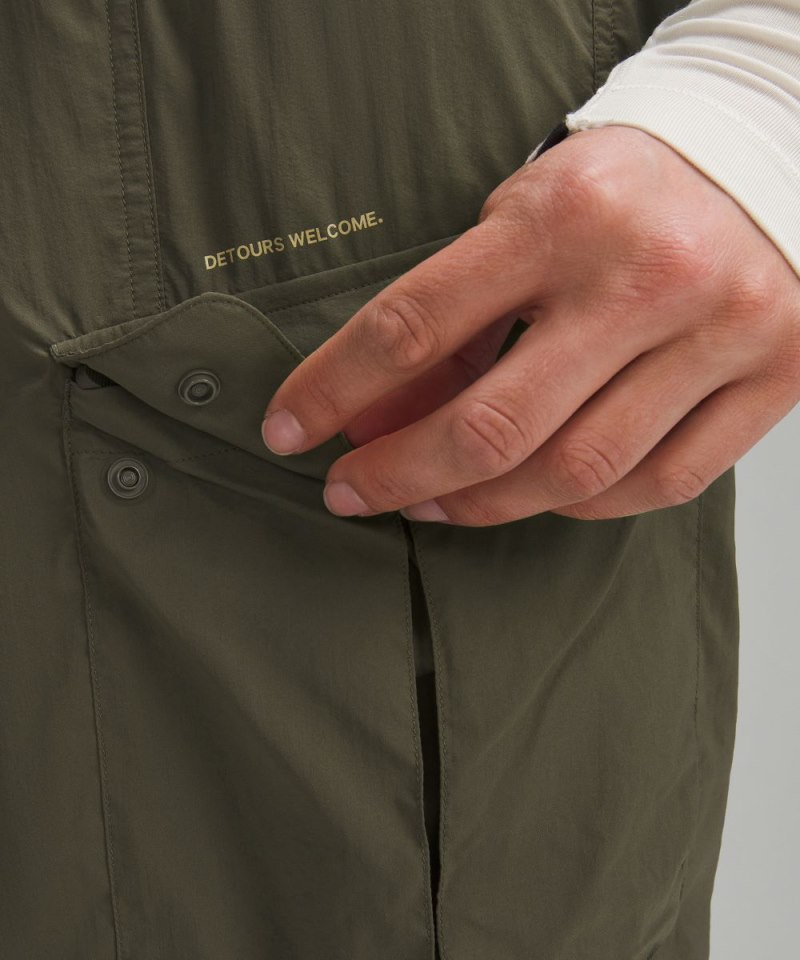 Lululemon Lightweight Cargo Mid-Rise Hiking Pant Army Green Online Outlet Sale