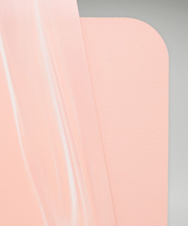 Lululemon The Mat 5mm *Made With FSC™ Certified Rubber Dew Pink / Pink Pastel / White / Dew Pink Online Outlet Sale