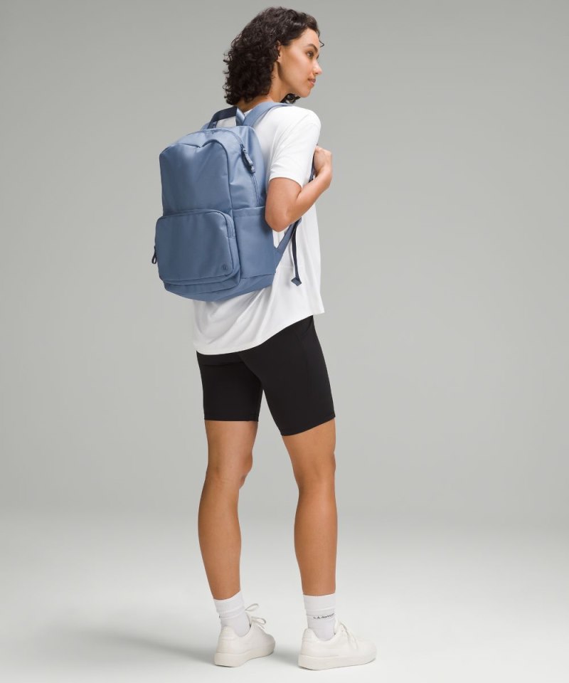 Lululemon Everywhere Backpack 22L *Tech Canvas Oasis Blue Online Outlet Sale