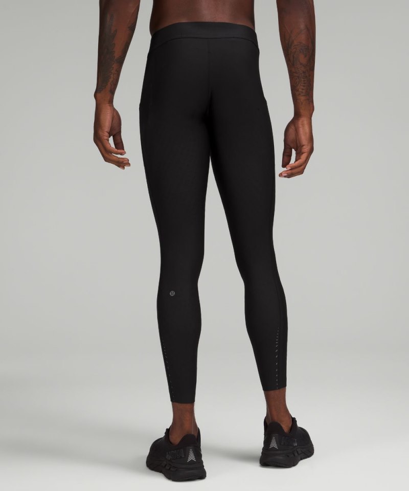 Lululemon SenseKnit Running Tight 28" Black Online Outlet Sale