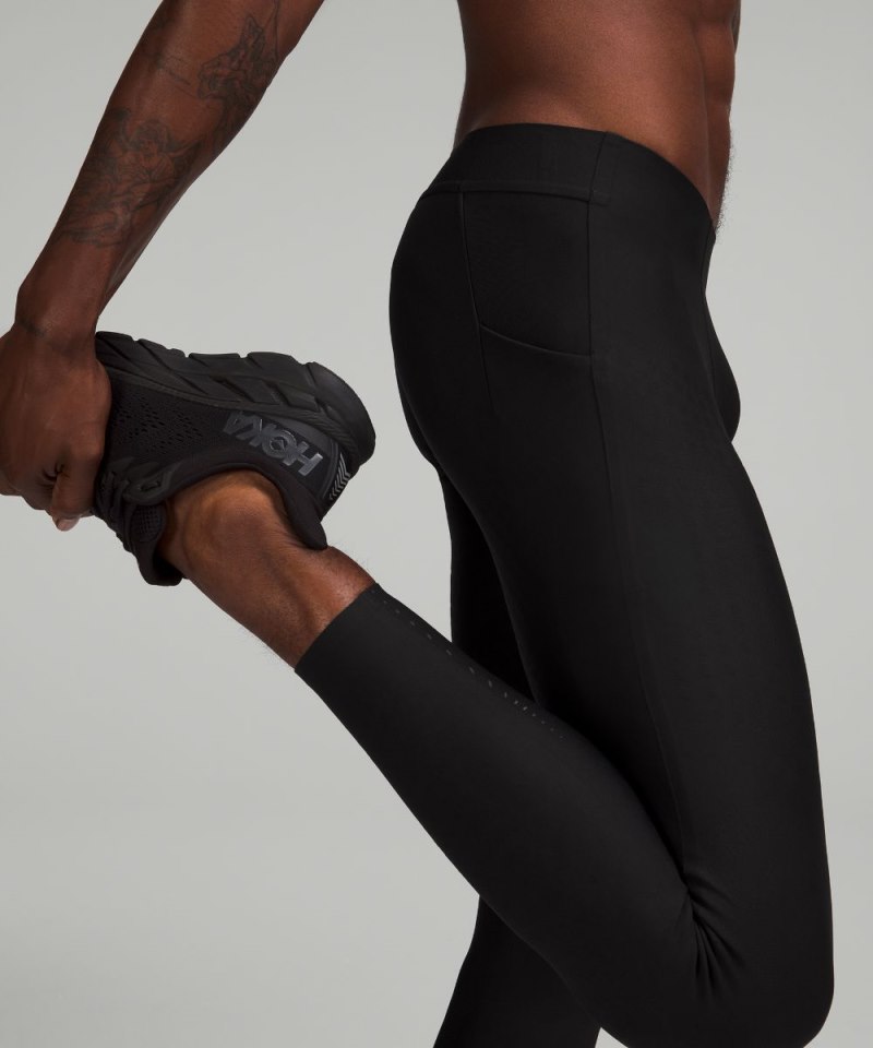 Lululemon SenseKnit Running Tight 28" Black Online Outlet Sale