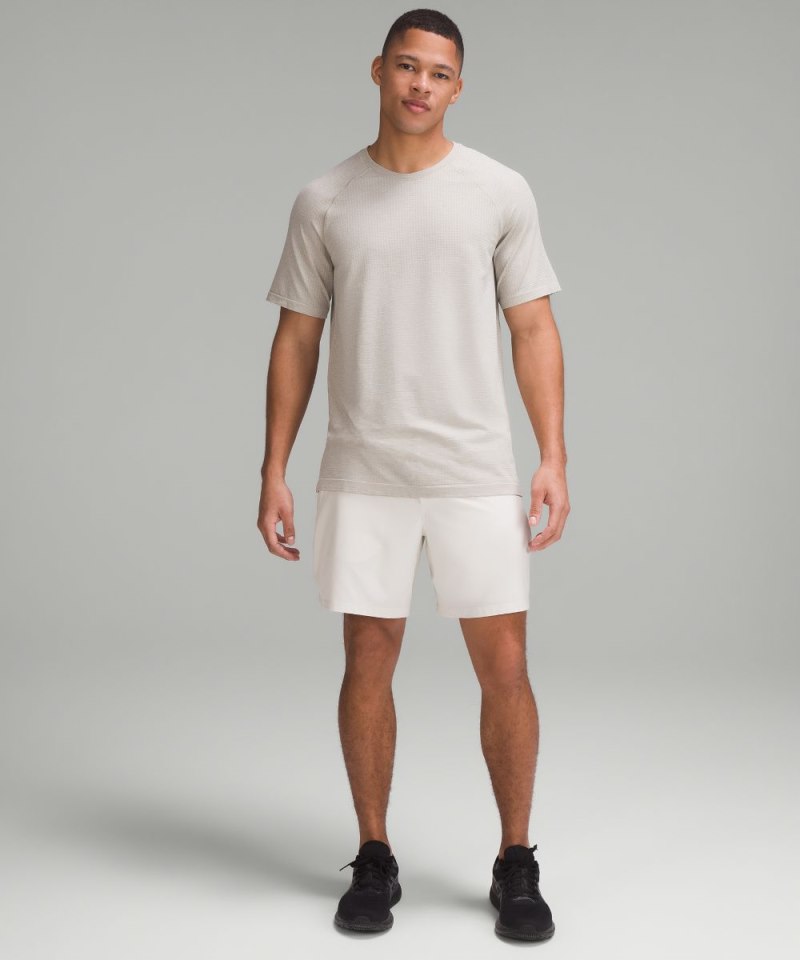 Lululemon Pace Breaker Lined Short 7" Bone Online Outlet Sale