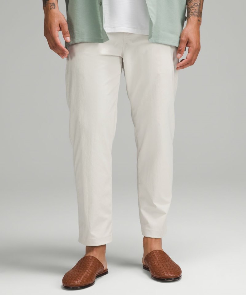 Lululemon Relaxed-Tapered Smooth Twill Trouser *Cropped Bone Online Outlet Sale