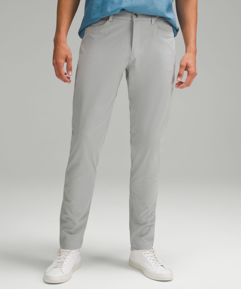 Lululemon ABC Slim-Fit 5 Pocket Pant 30"L *Warpstreme Silver Drop Online Outlet Sale