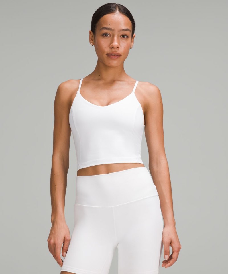 Lululemon lululemon Align™ Cropped Cami Tank Top *C / D Cup White Online Outlet Sale