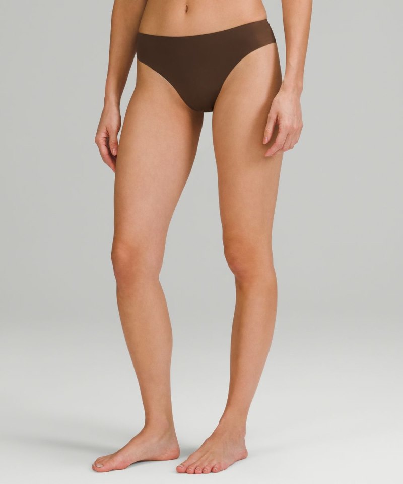 Lululemon InvisiWear Mid-Rise Thong Underwear Java (not available) Online Outlet Sale
